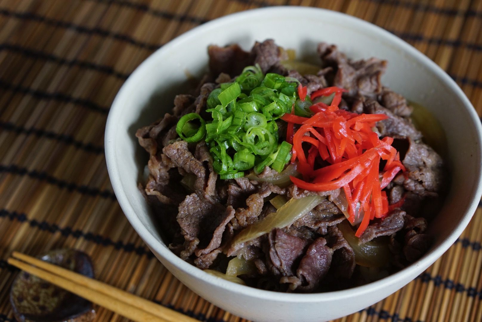 メープル牛丼