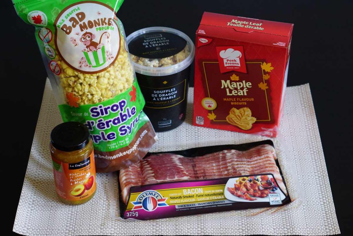 メープルシロップの商品